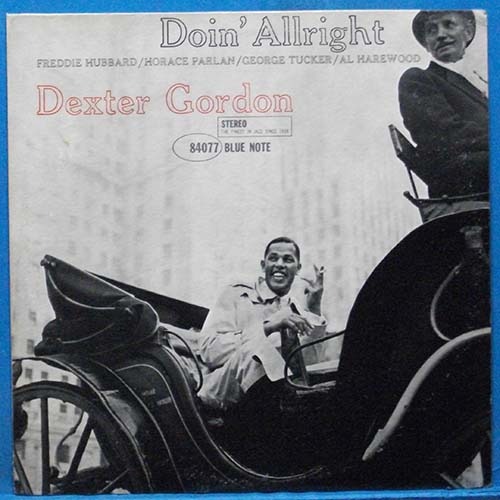 Dexter Gordon (doin&#039; allright) 미국 Blue Note Liberty division