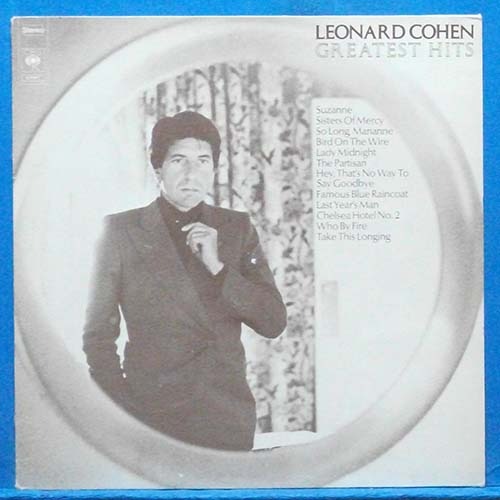 Leonard Cohen greatest hits (네덜란드 제작반)
