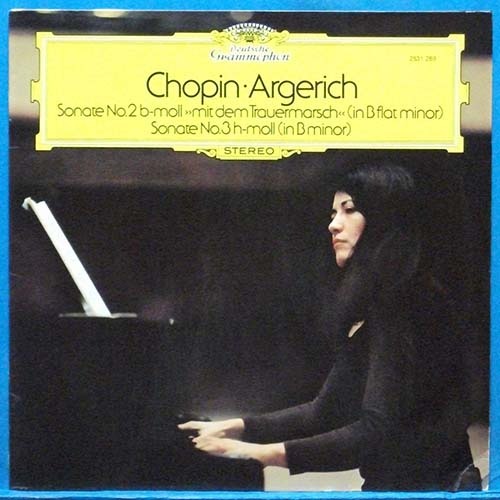 Argerich, Chopin sonata No.2 &amp; 3