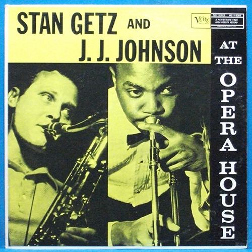 Stan Getz and J.J. Johnson at the Opera House (미국 Verve 모노 초반)