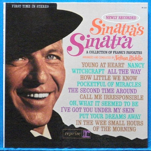 Sinatra&#039;s Sinatras (a collection of Frank&#039;s favorites) 미국 Reprise 스테레오 초반