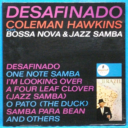 Coleman Hawkins plays bossa nova &amp; jazz samba (미국 Impulse 모노 초반)