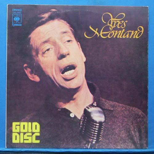 Yves Montand gold disc