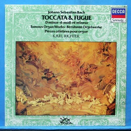 Richter, Bach toccata &amp; fugue