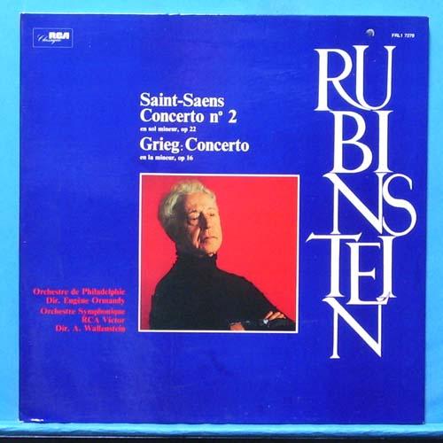Rubinstein, Saint-Saen/Grieg piano concertos