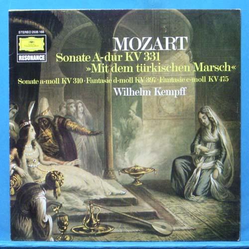 Kempff, Mozart piano sonatas