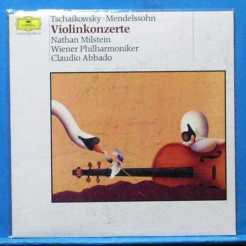 Milstein, Tchaikovsky/Mendelssohn violin concertos 