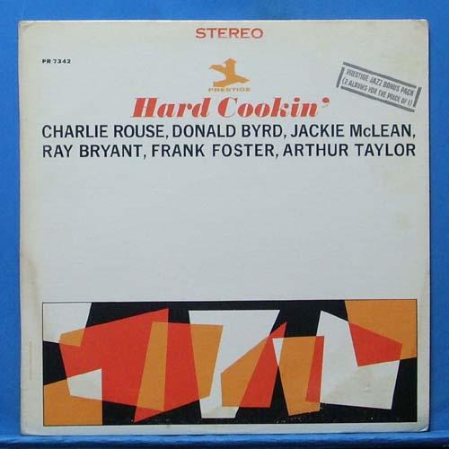 Charlie Rouse/Donald Byrd/Jackie McLean...2LP&#039;s (Hard cookin&#039;) 미국 Prestige 스테레오 재반