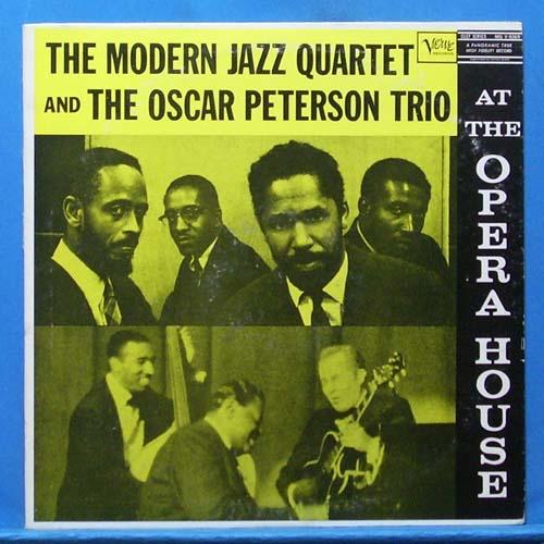 the Modern Jazz Quartet and the Oscar Peterson Trio at the Opera House (미국 Verve 모노 초반)