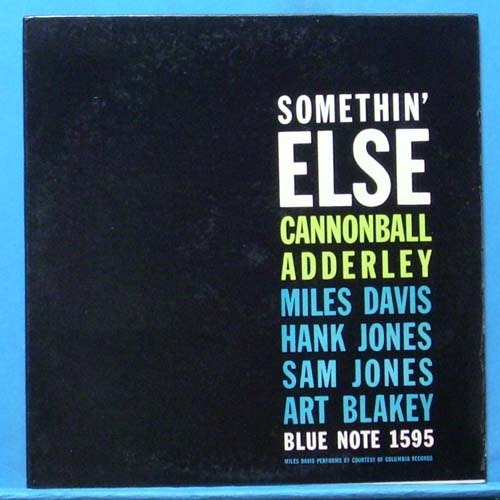 Cannonball Adderley (Somethin&#039; Else) 미국 Blue Note 모노 초반
