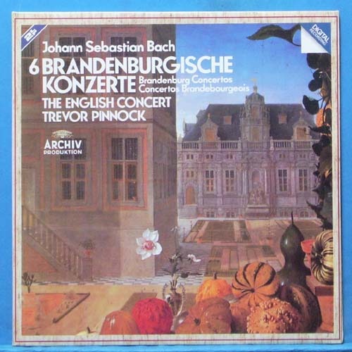 Pinnock, Bach 6 Brandenburg concertos 2LP&#039;s