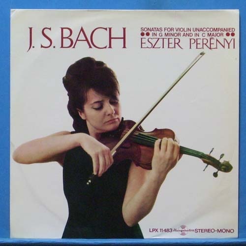 Eszter Perenyi, Bach sonatas for violin solo