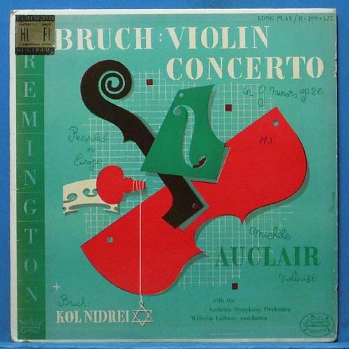 Auclair, Bruch violin concerto/Kol Nidrei