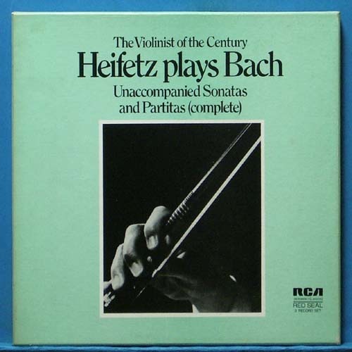 Heifetz, Bach 무반주 바이올린 3LP&#039;s 영국반