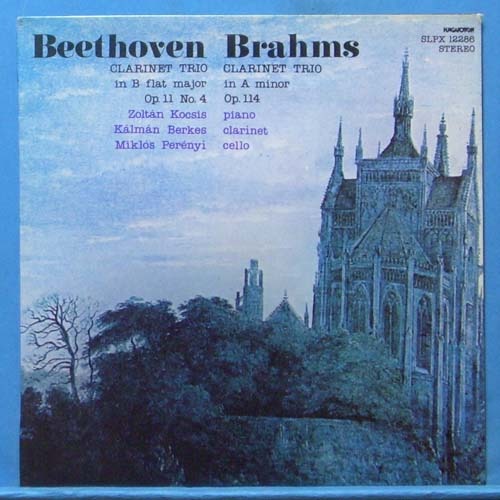 Berkes/Perenyi, Beethoven/Brahms clarinet trios