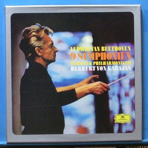 Karajan, Beethoven 9 symphonies 8LP&#039;s