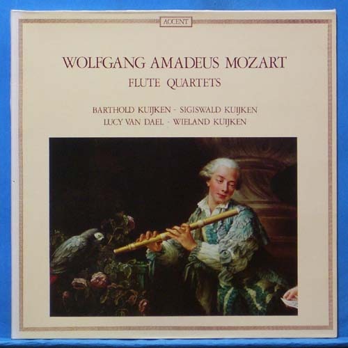 Kuijken, Mozart 4 flute quartets