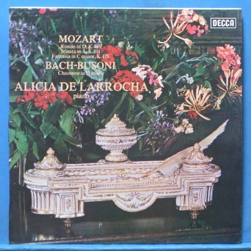 Larrocha, Mozart/Bach piano 