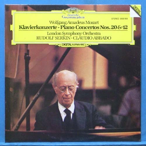 Serkin, Mozart piano concertos No.20 &amp; 12