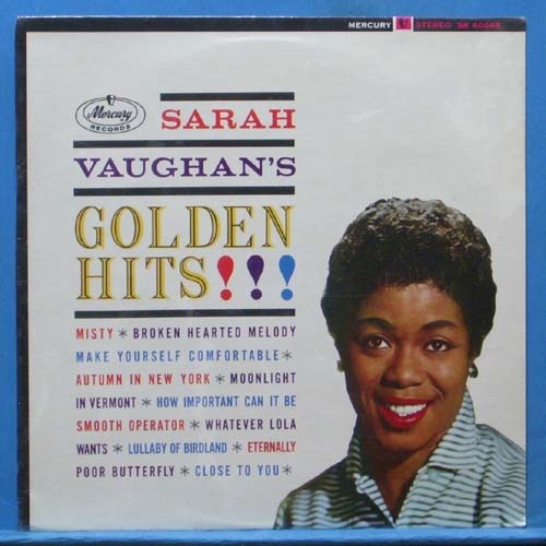 Sarah Vaughan golden hits (미개봉)
