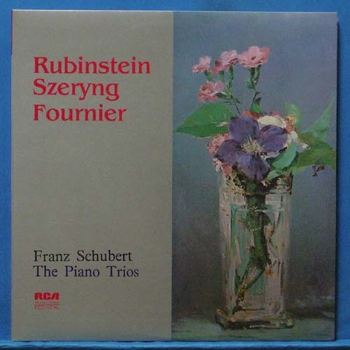 Rubinstein/Szeyng/Fournier, Schubert piano trios 2LP&#039;s