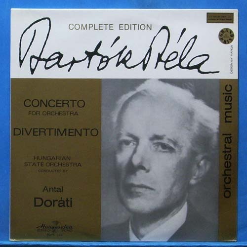 Dorati, Bartok concerto for orchestra/divertimento