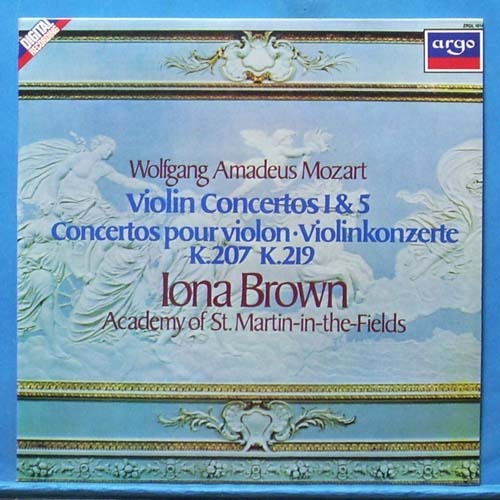 Iona Brown, Mozart violin concertos 1 &amp; 5번
