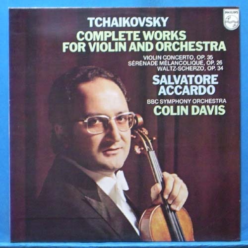 Accardo, Tchaikovsky complete violin works