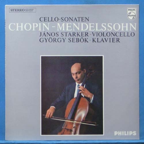 Starker, Chopin/Mendelssohn cello sonatas