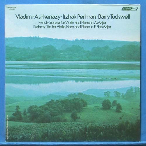 Ashkenzay/Perlman/Tuckwell, Franck violin sonata/Brahms trio