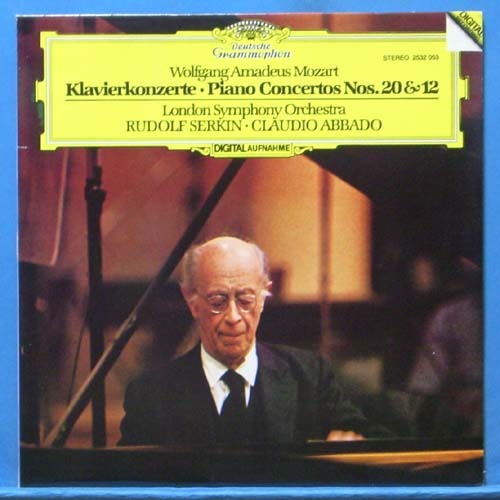Serkin, Mozart piano concertos No.20 &amp; 12