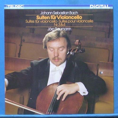 Jorg Baumann, Bach cello solo No.3 &amp; 4
