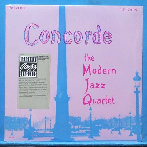 Concorde with the Modern Jazz Quartet (OJC 미개봉)