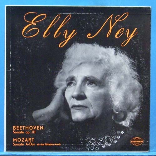 Elly Ney, Beethoven/Mozart piano sonatas