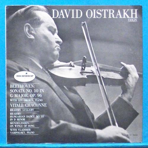 Oistrakh, Beethoven/Vitali/Brahms/Mendelssohn violin sonatas