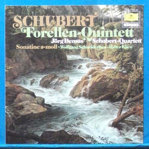 Schubert trout quintet/violin sonata