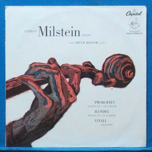 Milstein, Prokofiev/Handel/Vitali violin sonatas (영국 초반)