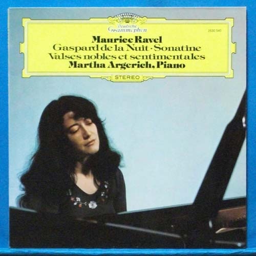 Argerich, Ravel piano sonatas