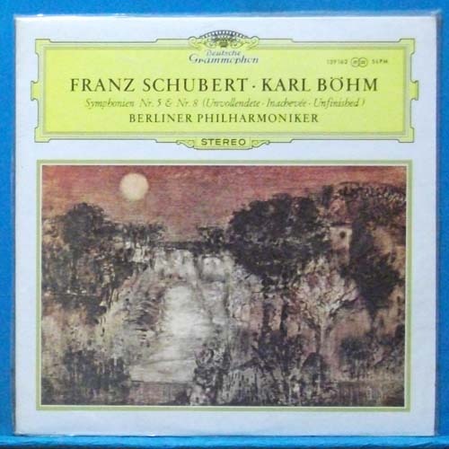 Bohm, Schubert 교향곡 5 &amp; 8번 (미개봉)