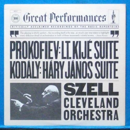 Szell, Prokofiev &quot;Lt. Kije suite&quot;/Kodaly &quot;Hary Janos suite&quot;