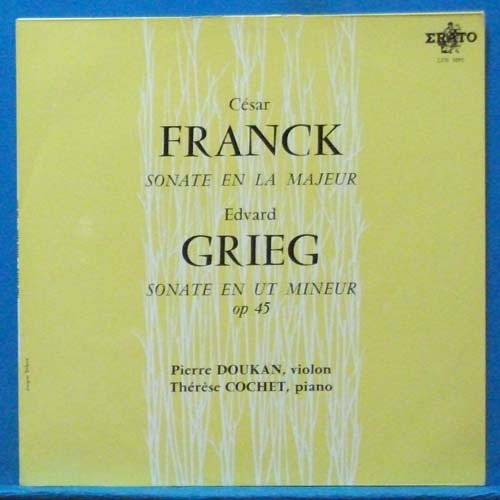 Pierre Doukan, Franck/Grieg violin sonatas