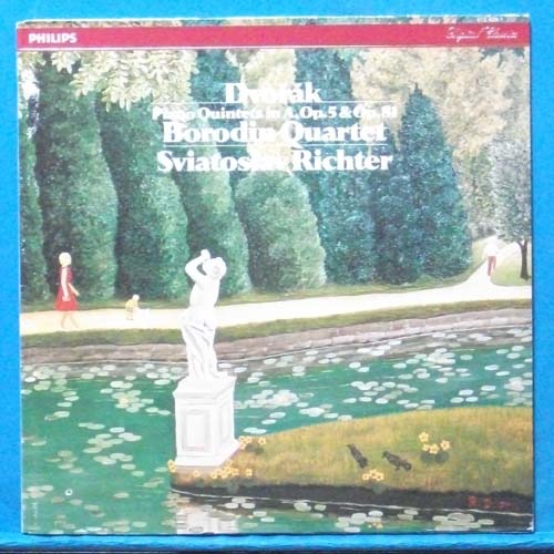 Richter+Borodin Quartet, Dvorak piano quintets 2LP&#039;s