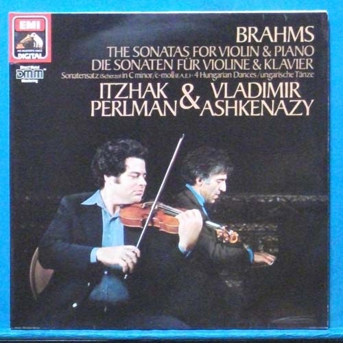Perlman/Ashkenazy, Brahms violin sonatas 2LP&#039;s