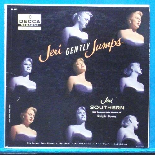 Jeri Southern (Jeri gently jumps) 미국 Decca 모노 초반