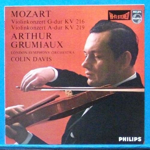 Grumiaux, Mozart violin concertos