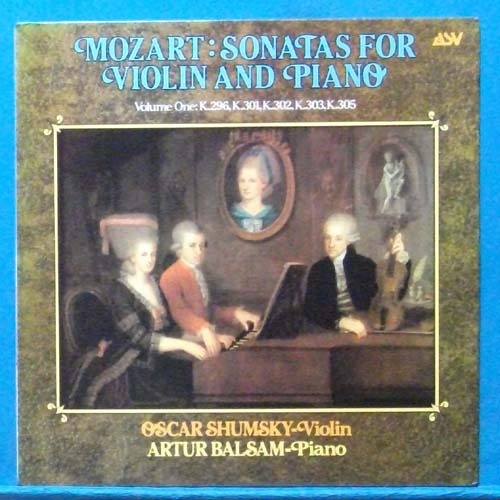 Shumsky, Mozart violin sonatas