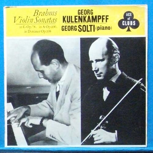 Kulenkampff/Solti, Brahms violin sonatas