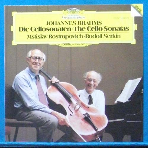 Rostropovich, Brahms cello sonatas
