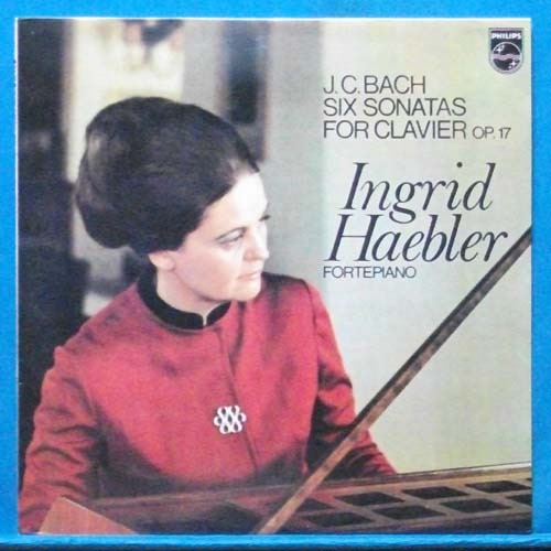 Haebler, Bach 6 sonatas for clavier Op.17 (비매품)