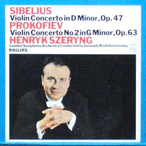 Szeryng, Sibelius/Prokofiev violin concertos
